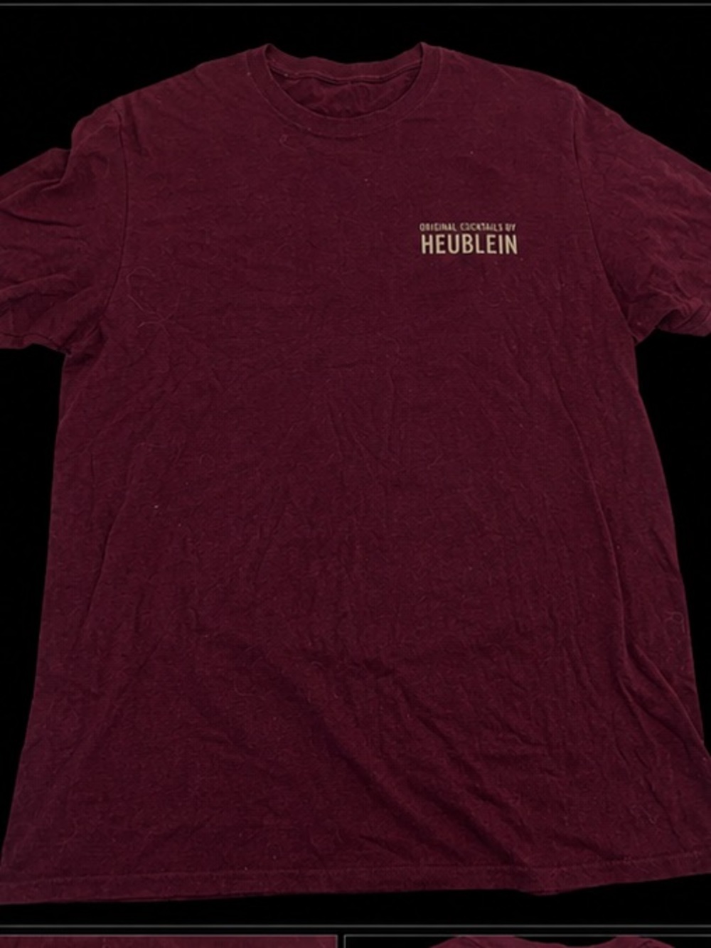 Maroon Heublein Original Cocktails Graphic Tee